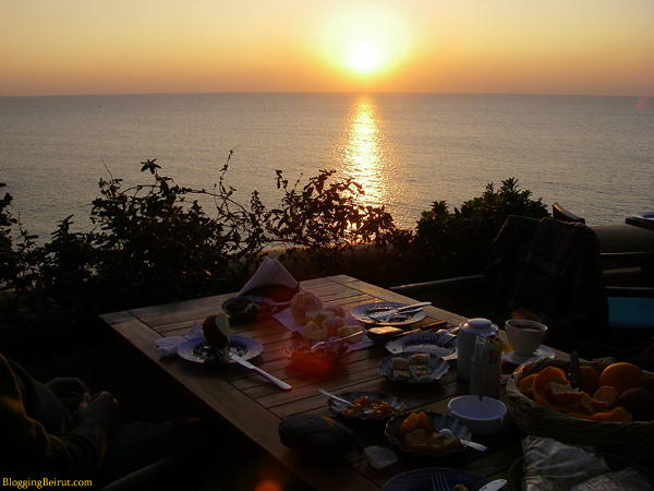 Dar Al Azak - Byblos Restaurant tipped off Cliff's Edge