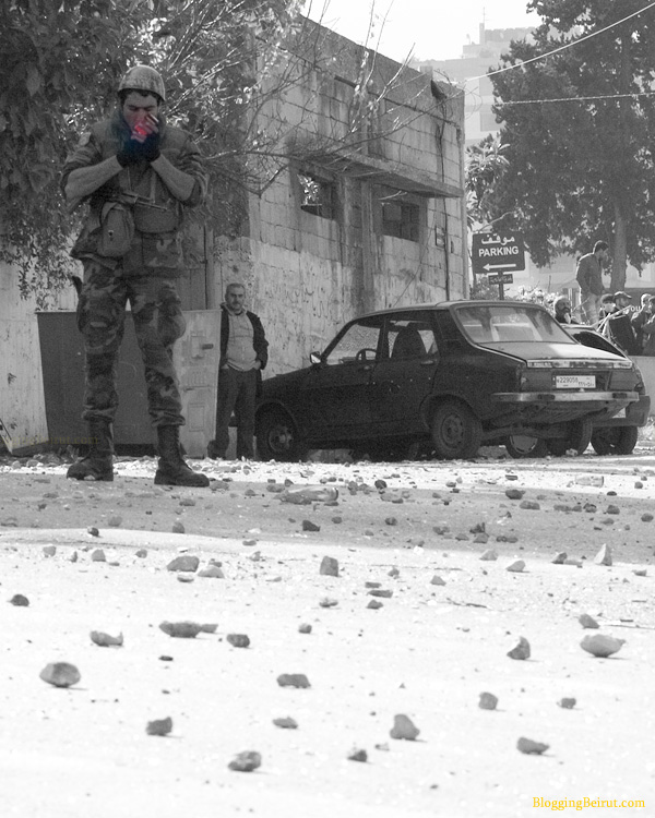 Stuck Between a Rock and a Hard Place - Lebanese Army