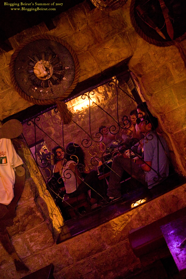 Dancing on the Bar, Cheers, Brummana - Summer of 2007