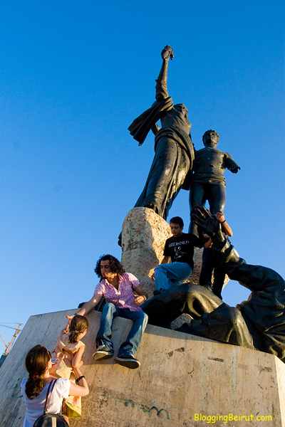 the Youth, the Rebels, & the Artists at Martyrs Square