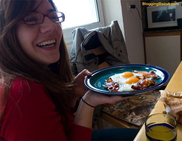 Sunday Morning Bacon... and Pancakes & Croissant & ... Sunday Morning Bacon... and Pancakes & Croissant & ...